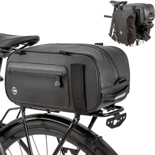 Rear Rack with Pannier Bags