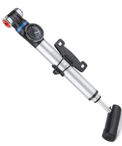 Compact Bike Pump with Gauge